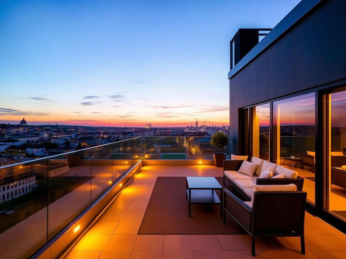 Penthouse terrace